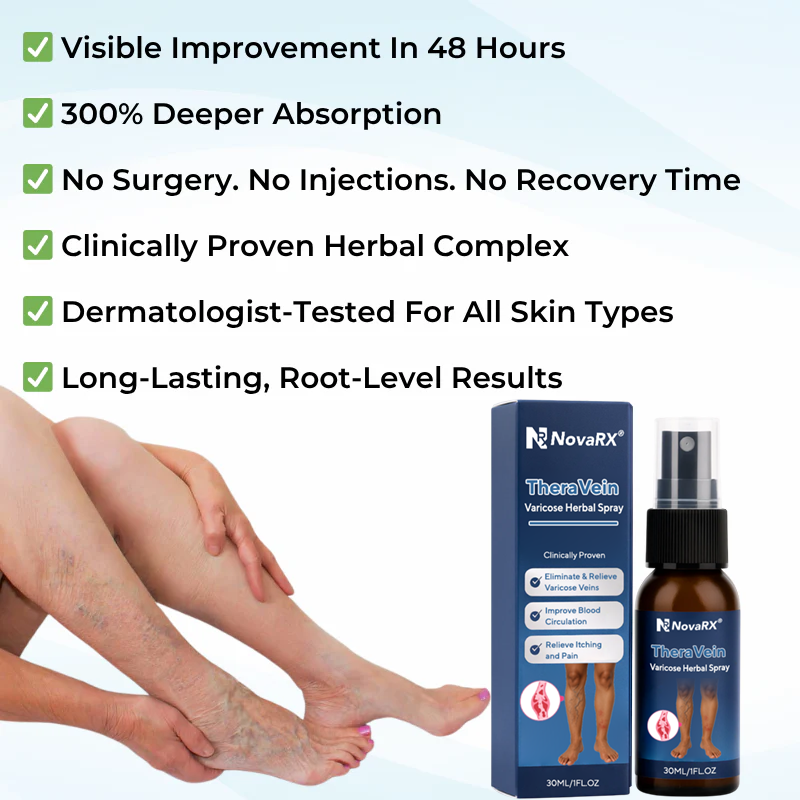 NovaRX® TheraVein Varicose Herbal Spray