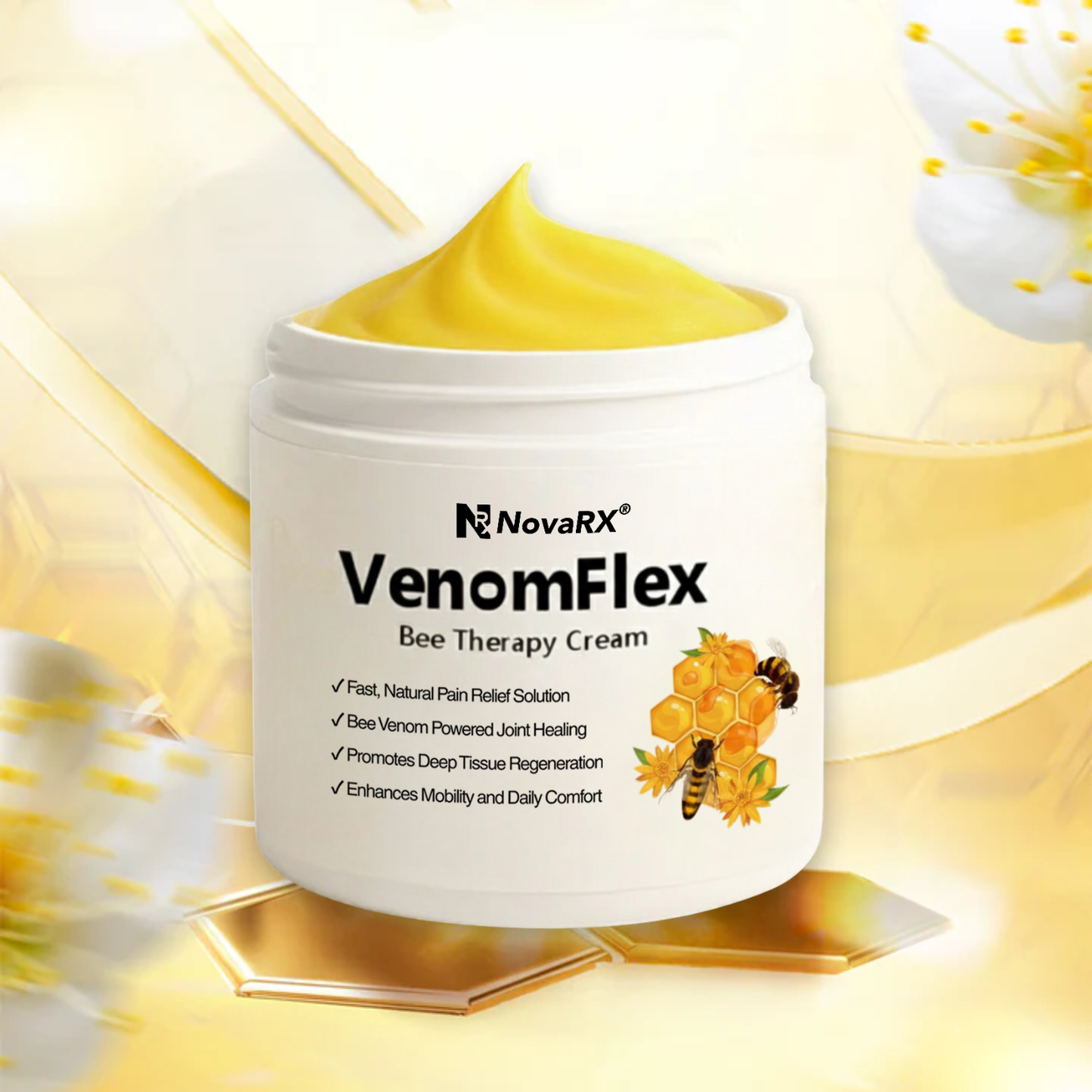 NovaRX® VenomFlex Bee Therapy Cream