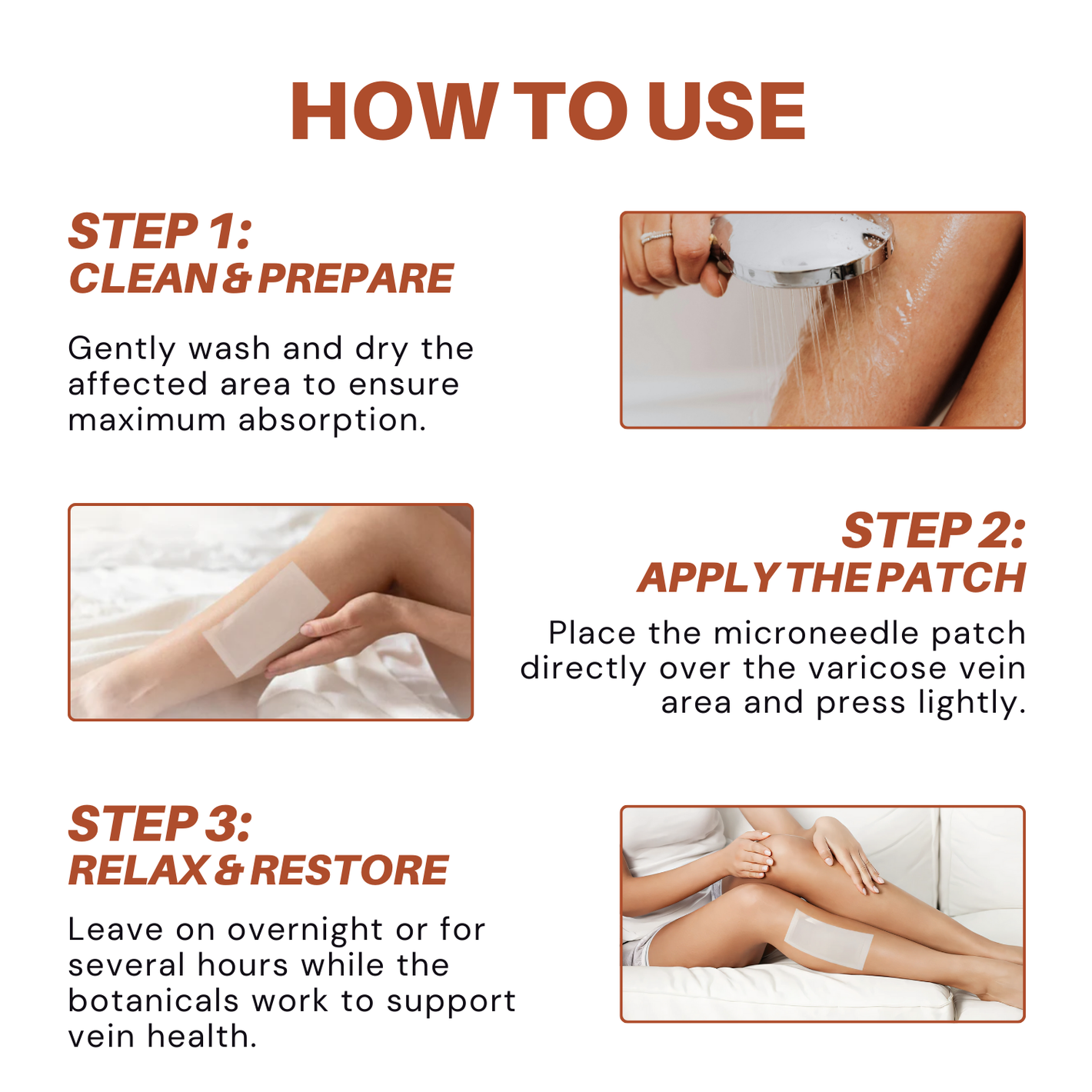 NovaRX® VeinTarget Nanotech Microneedle Patch 36 NovaRX® VeinTarget Nanotech Microneedle Patch