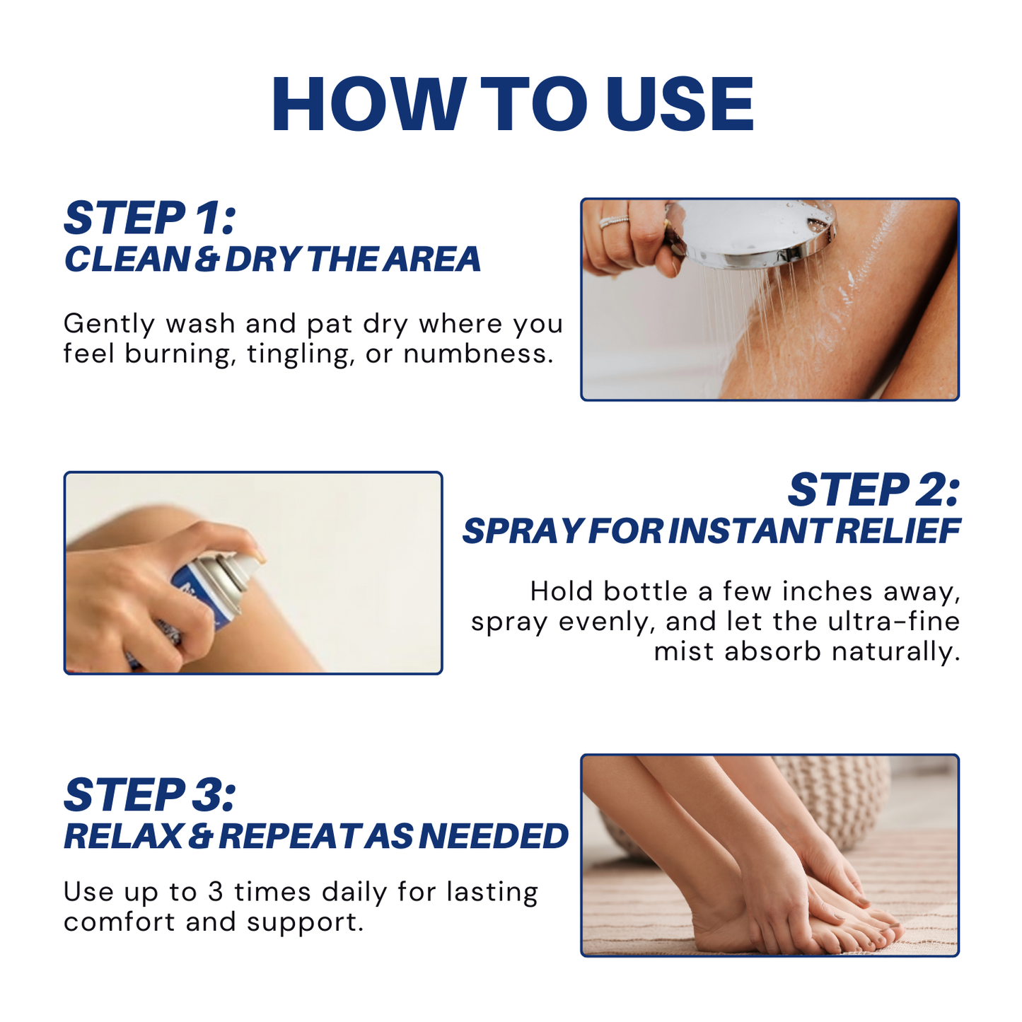 NovaRX® NumbAway CoolEase Neuropathy Spray