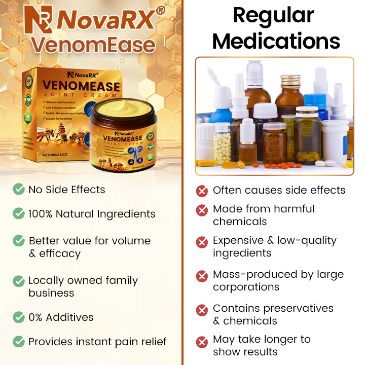 NovaRX® VenomEase Joint Cream