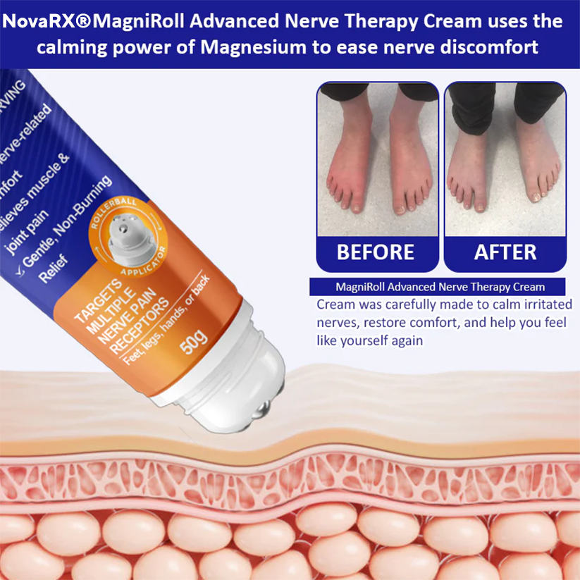 NovaRX® MagniRoll Advanced Nerve Therapy Cream