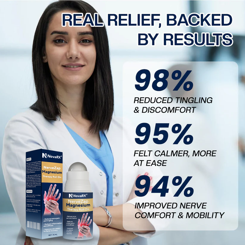 NovaRX® NerveZap Magnesium Therapy Roll On