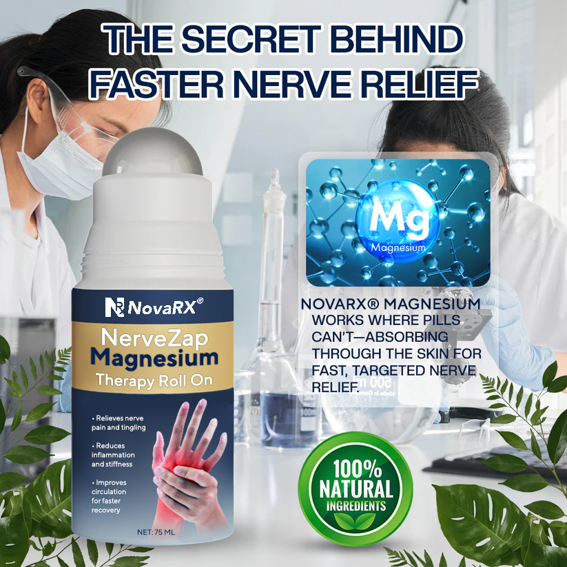 NovaRX® NerveZap Magnesium Therapy Roll On