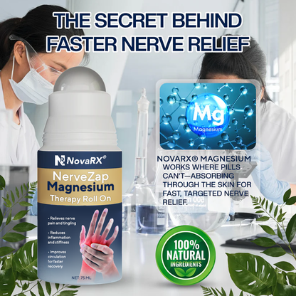 NovaRX® NerveZap Magnesium Therapy Roll On