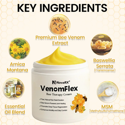 NovaRX® VenomFlex Bee Therapy Cream