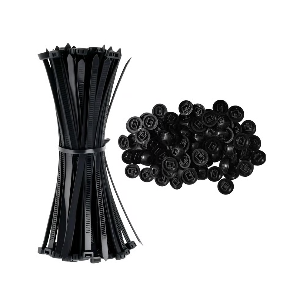 Nylon Universal Cable Tie Buckle (50PCS)