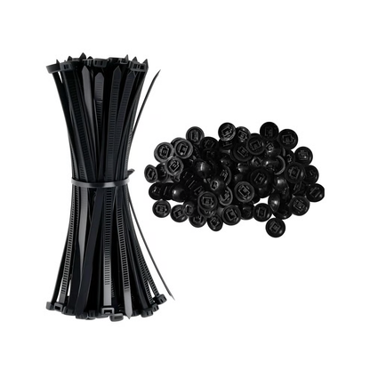 Nylon Universal Cable Tie Buckle (50PCS)