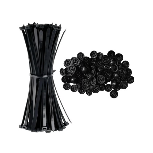 Nylon Universal Cable Tie Buckle (50PCS)