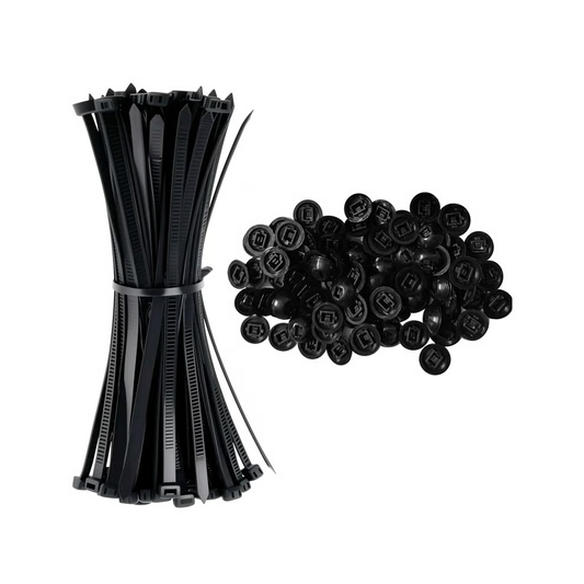 Nylon Universal Cable Tie Buckle (50PCS)