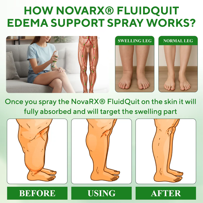 NovaRX® FluidQuit Edema Support Spray
