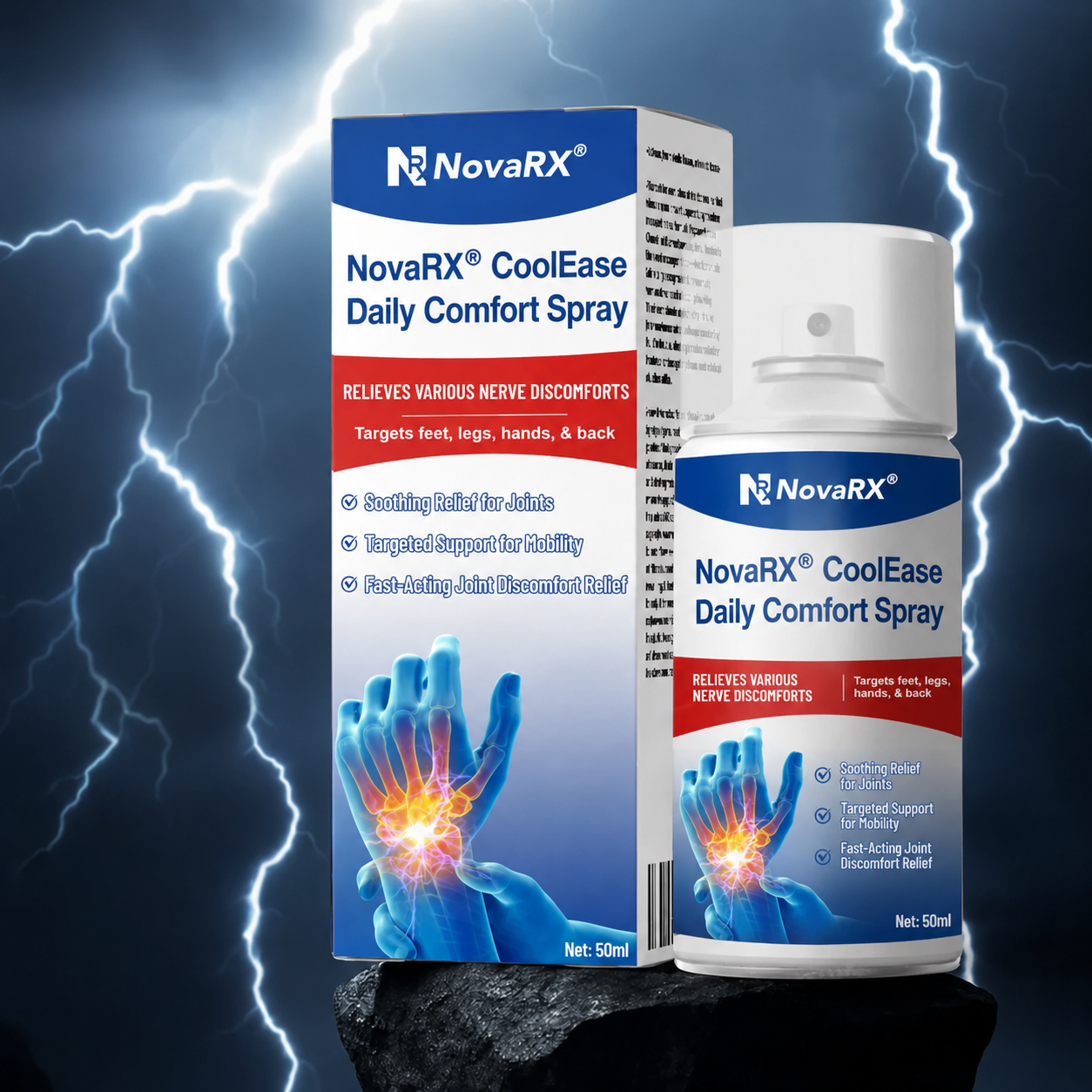 NovaRX® CoolEase Daily Comfort Spray