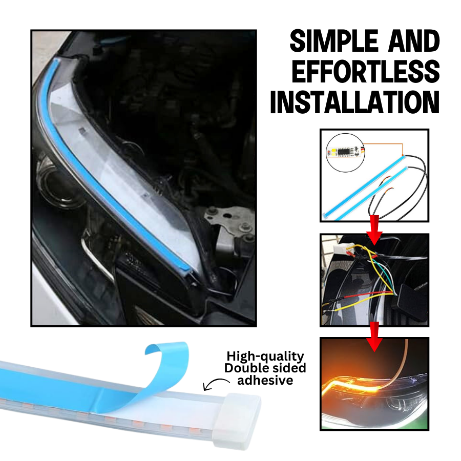 LED Flow Type Car Signal Light